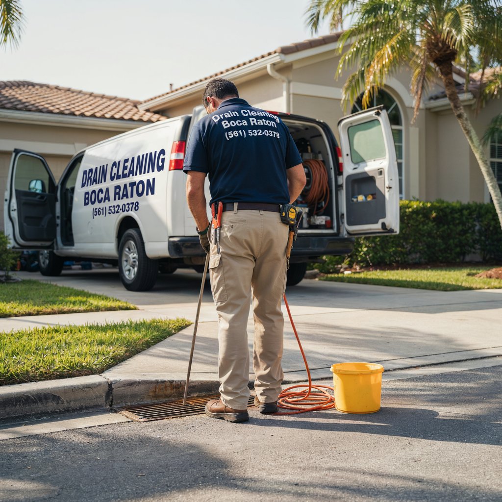 sewer line cleaning in boca raton